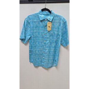 Tommy Bahama Tropical Turquoise Button-Down Shirt